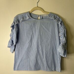 After Market Ruffle Top NWT